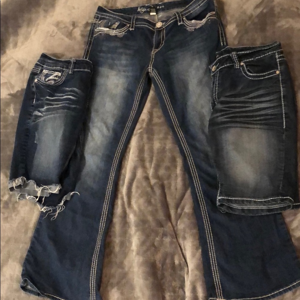 All 4 one price, jeans, shorts